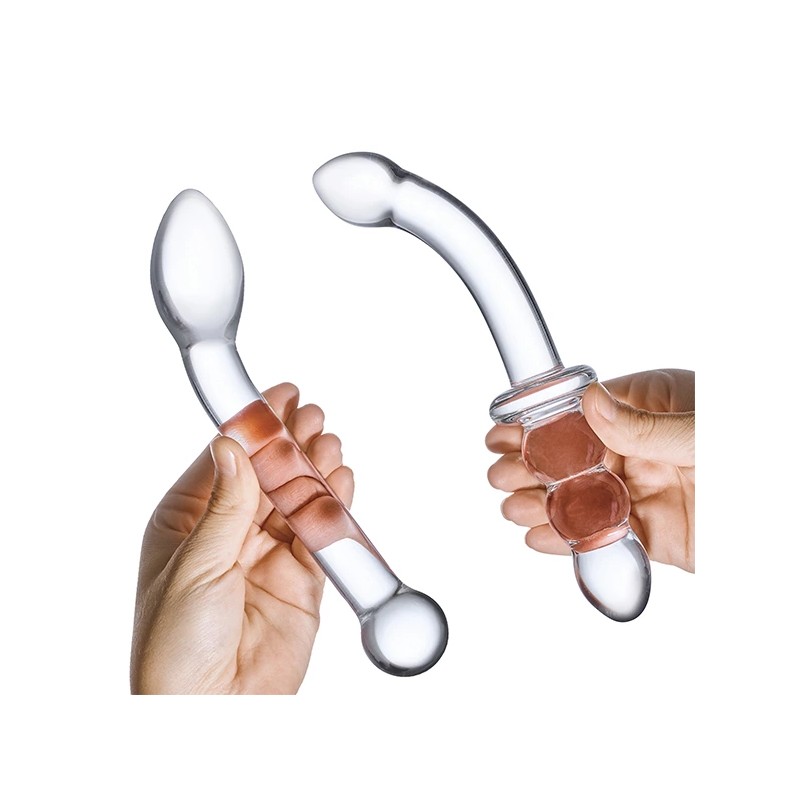 Zestaw szklanych dildo - Glas G-Spot Pleasure Set